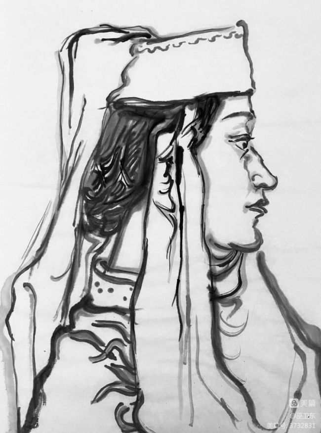 翰墨书盛世，丹青绘蓝图——著名画家巫卫东采风甘肃临夏，用画笔撩开其神秘的面纱