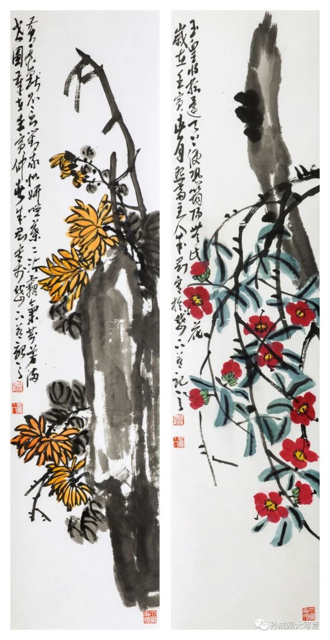 名师亲授+个性锤炼，著名画家孙成刚成功踏入花鸟画艺术殿堂