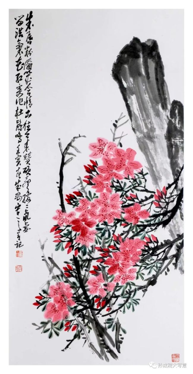 名师亲授+个性锤炼，著名画家孙成刚成功踏入花鸟画艺术殿堂