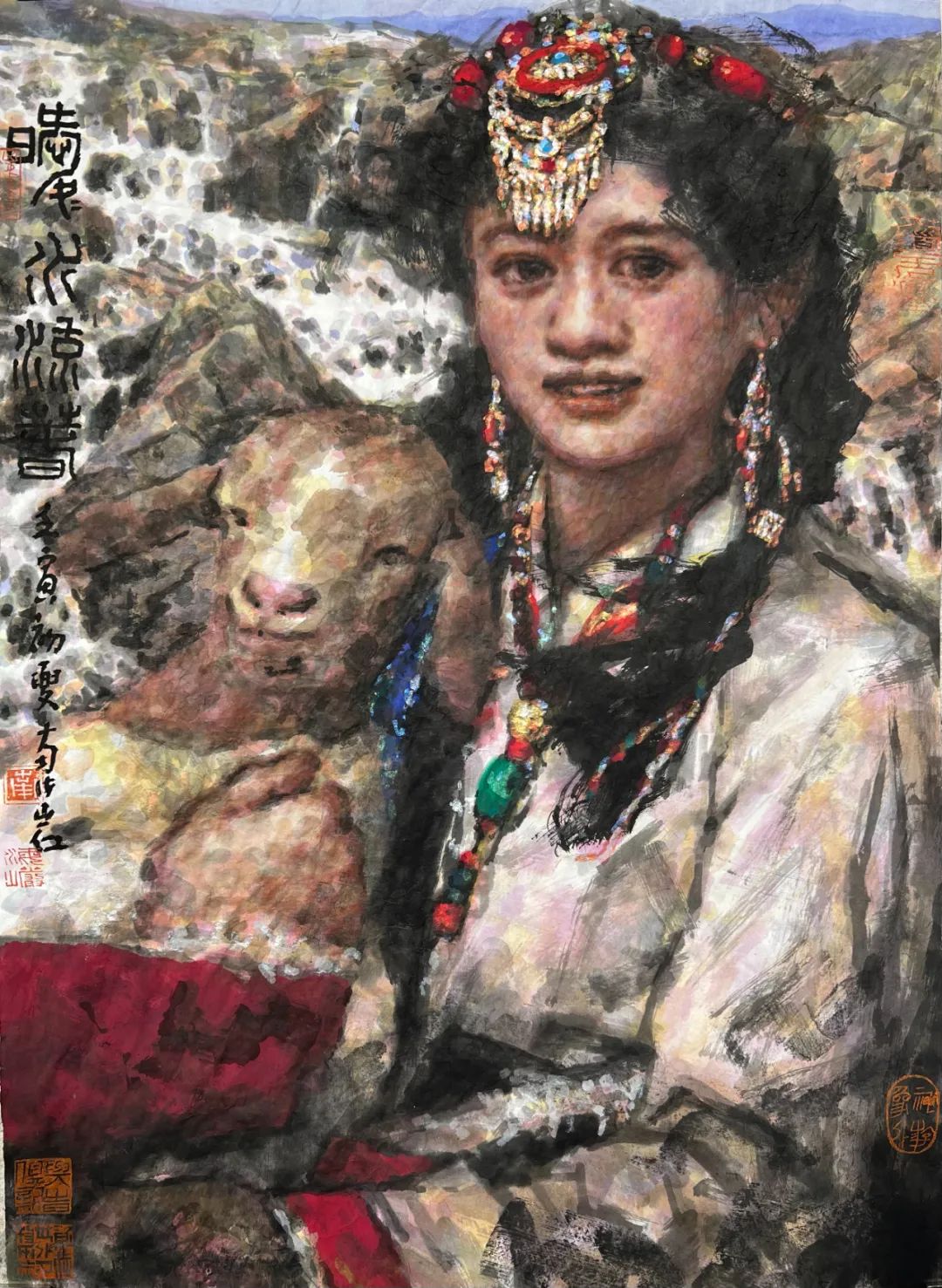 “喜迎二十大 奋进新征程——中国画名家邀请展”今日开幕，著名画家南海岩受邀参展