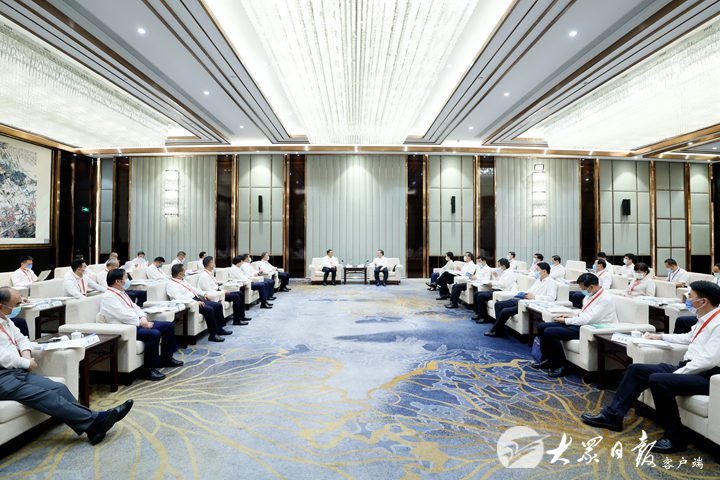 李干杰会见出席青年企业家创新发展国际峰会2022嘉宾