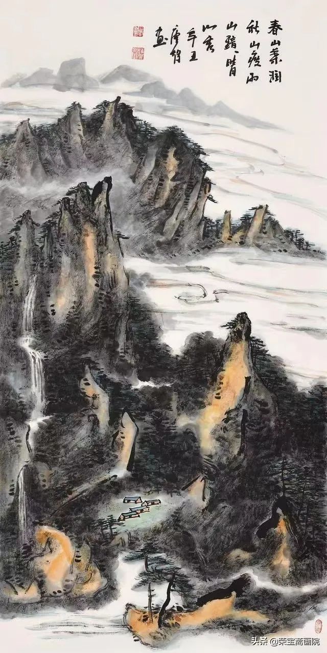 春山叶润秋山瘦，雨山黯黯晴山秀——著名画家唐辉以苍劲之笔着墨壮阔山河