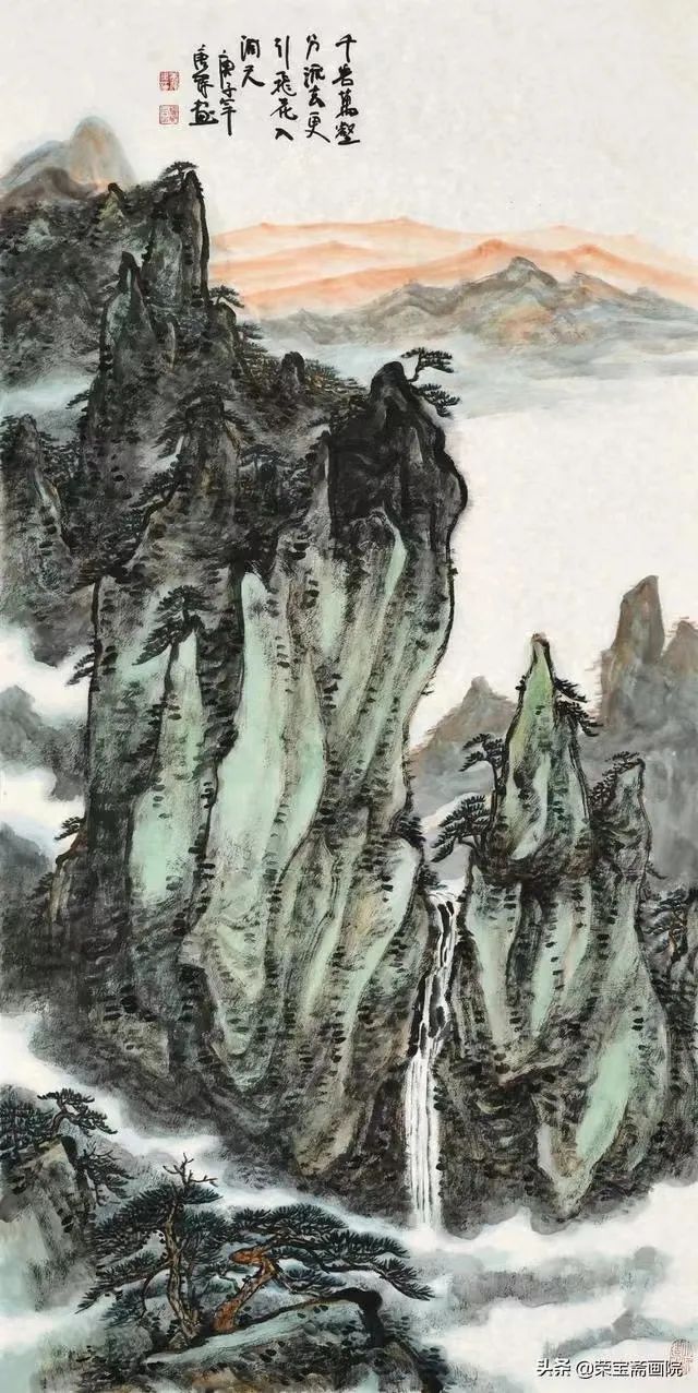 春山叶润秋山瘦，雨山黯黯晴山秀——著名画家唐辉以苍劲之笔着墨壮阔山河