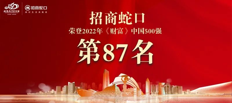 2022过半，招商蛇口收获多项殊荣