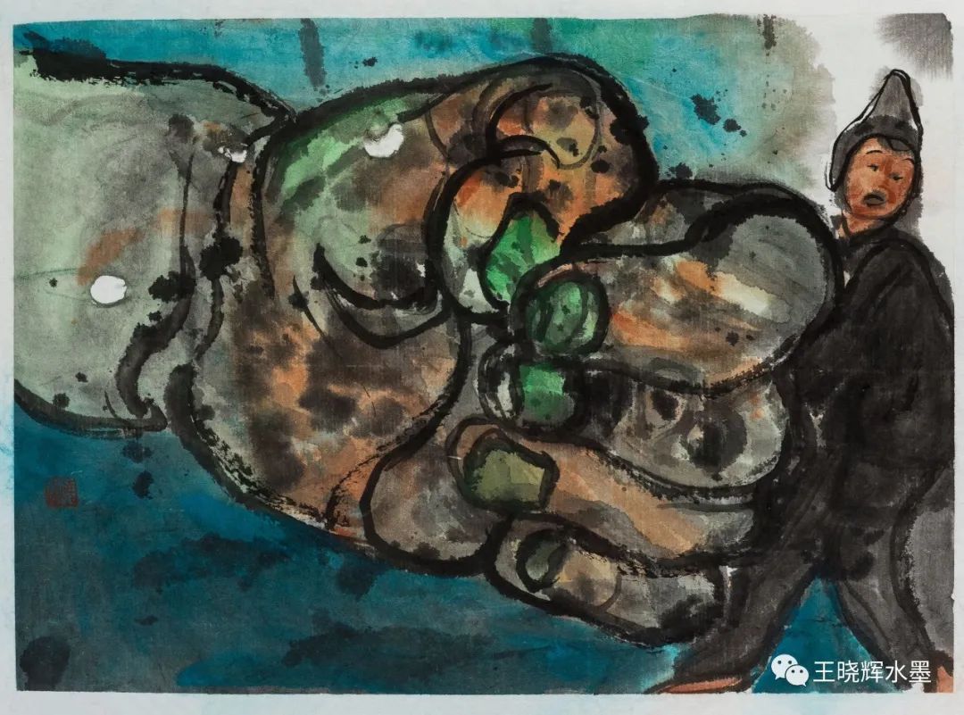 在理想中虚度，在随性中寻真——著名画家王晓辉用水墨手稿记录成长