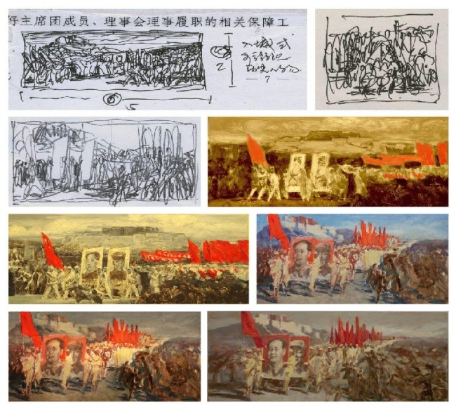 全方位展现西藏社会的历史切面——著名画家于小冬谈大型油画《西藏和平解放》的创作初衷