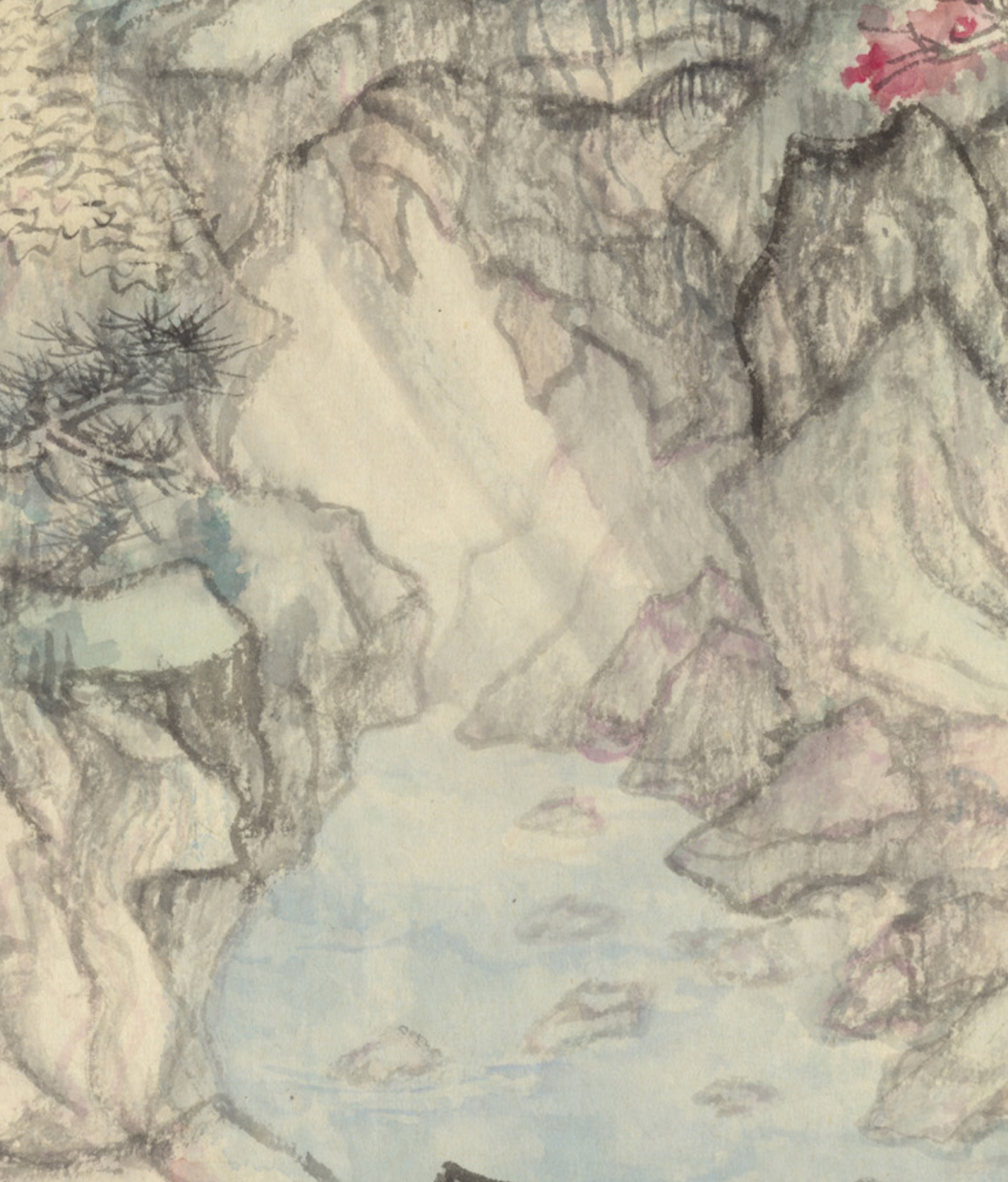 人与山水相望相化——著名画家丘挺《桃花源》系列诠释中国文化精神的理想幻境