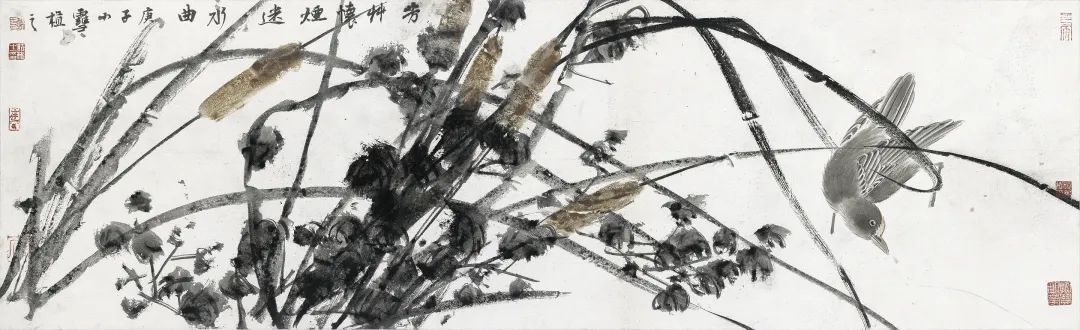 晨雾曦光 清新沉醉——著名画家许晓彬花鸟画中的“清逸”雅趣