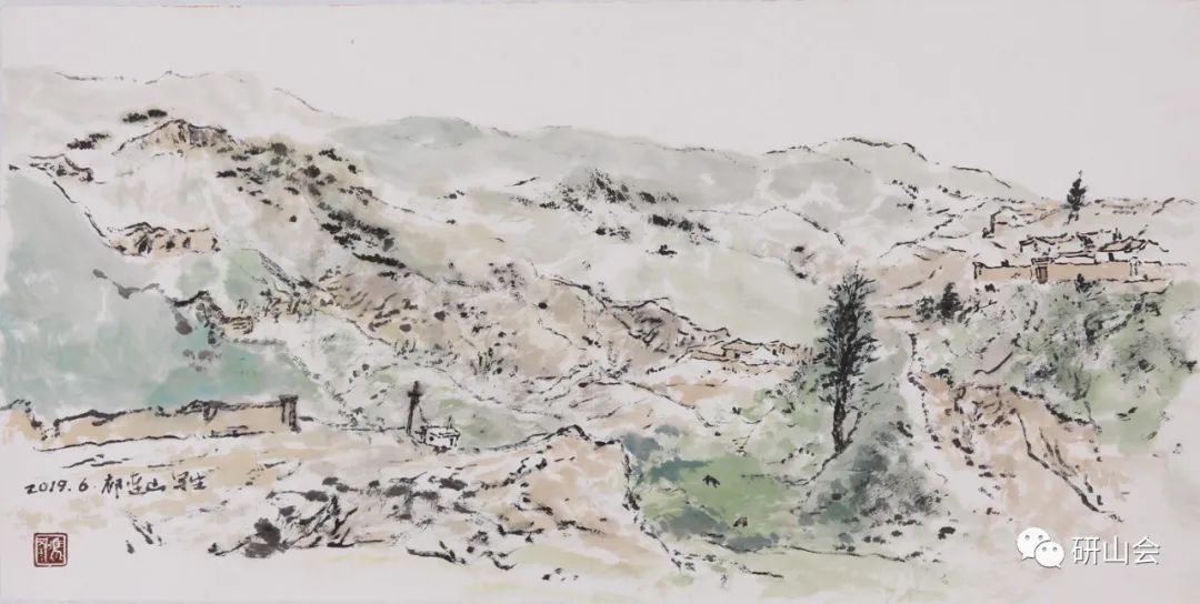 西部高原的重塑和精神延展——著名画家马刚山水画的个体性成功实验