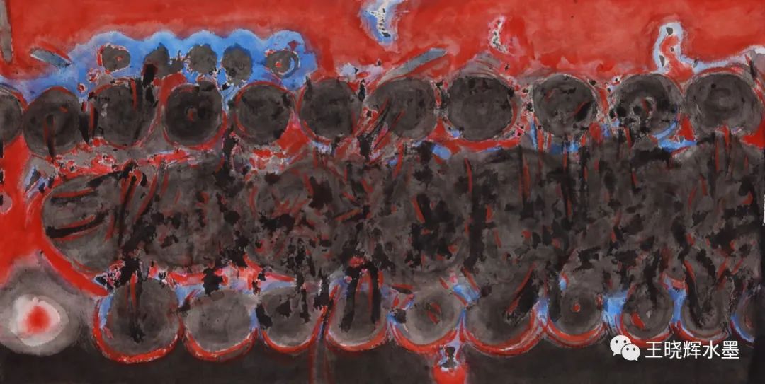 游走中的不确定，混乱下的无秩序——著名画家王晓辉《疫情系列》中的“静穆”反思