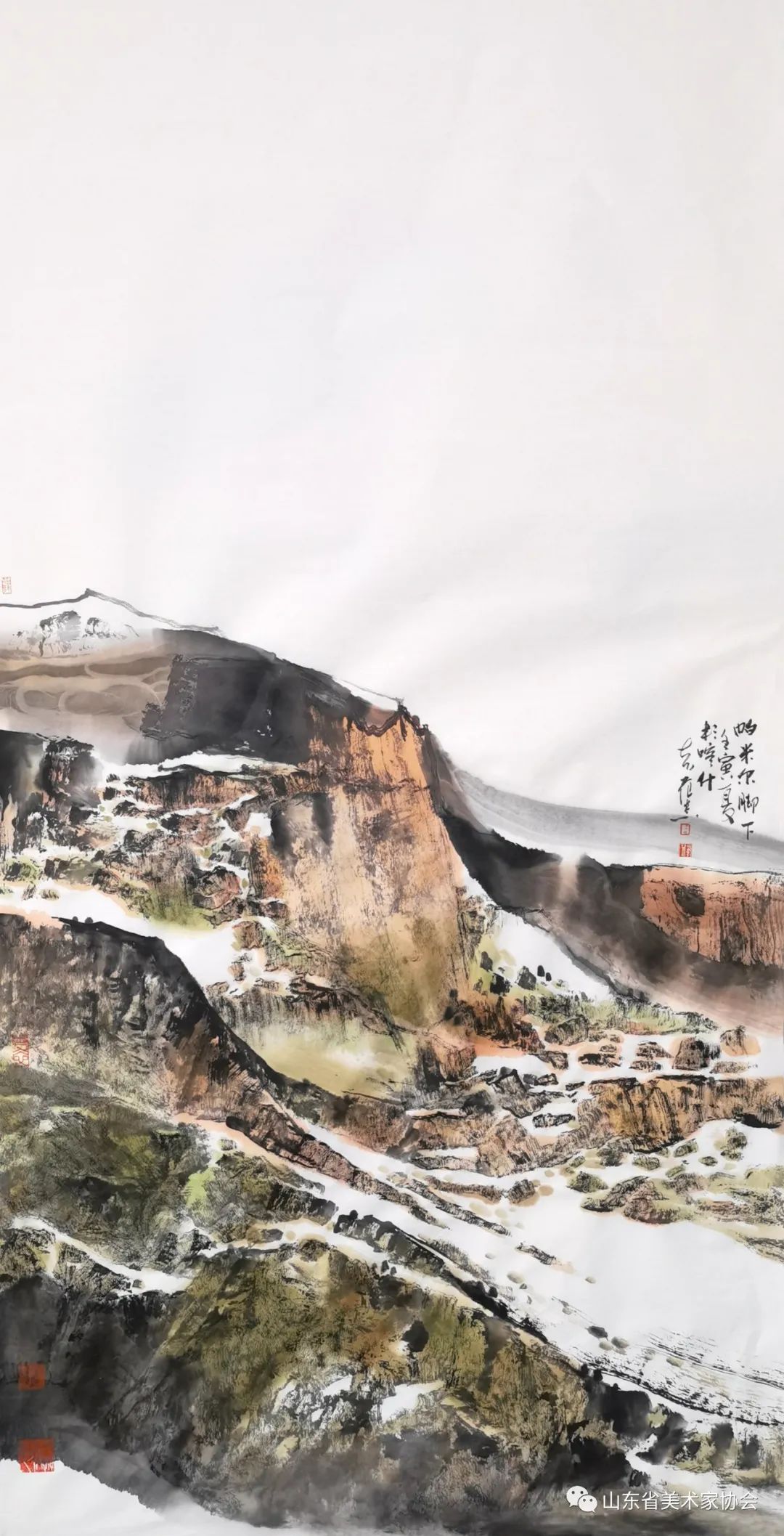 笔墨浓淡留风景，一片冰心寄山河——山东省美协文化润疆喀什行艺术家写生新疆风土民情