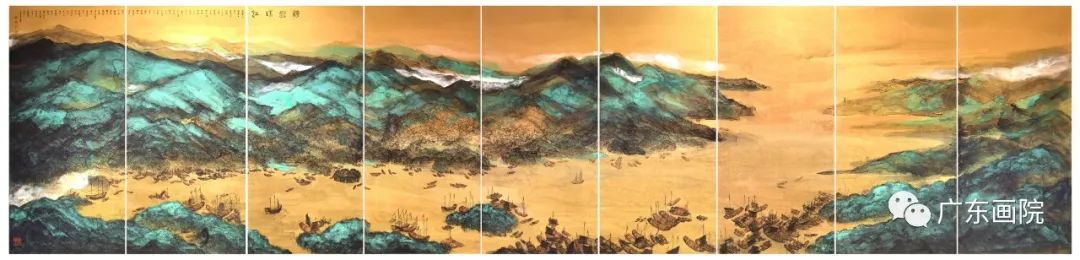 广东画院2件作品被中国国家版本馆广州分馆永久收藏陈列
