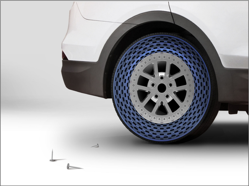 “黑科技”加持！锦湖轮胎全新无气概念轮胎以安全助力绿色未来新出行