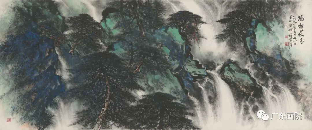 广东画院22件作品入选​中国国家版本馆广州分馆“岭南风骨——广东美术名家典藏作品展”