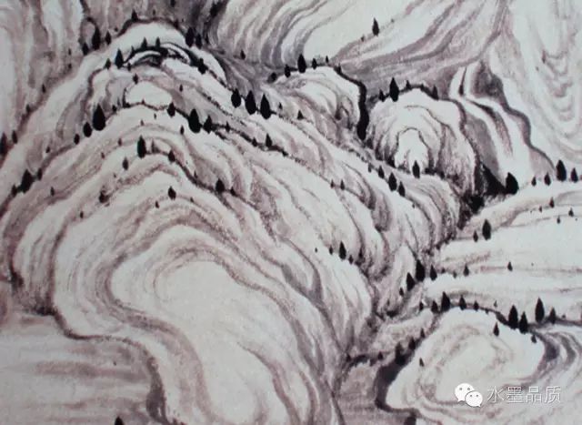 著名画家王兴堂谈山水画临摹（七）：山石程序的五点画法