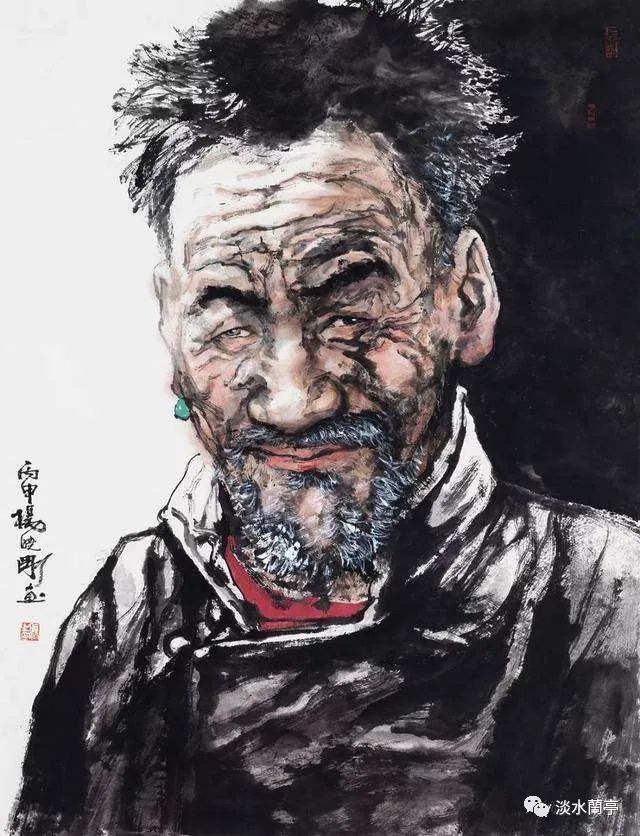 笔墨送清凉，著名画家杨晓刚参加“兰亭·暑伏”艺术与生活方式体验季活动