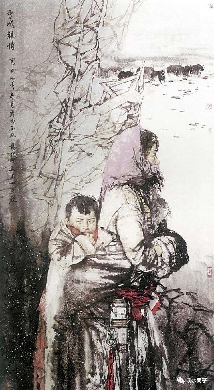 笔墨送清凉，著名画家杨晓刚参加“兰亭·暑伏”艺术与生活方式体验季活动