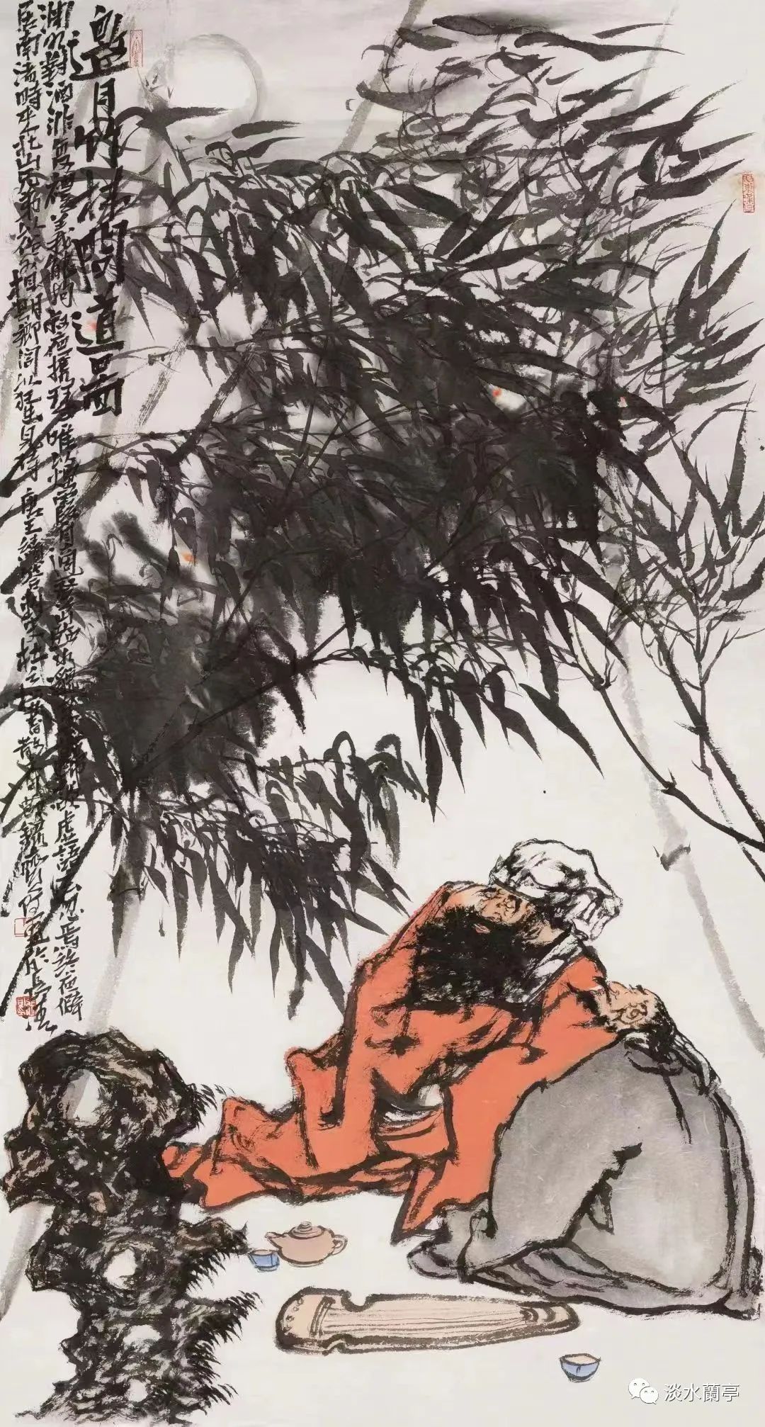浓墨绘扇，著名画家张宜参加“兰亭·暑伏”艺术与生活方式体验季活动
