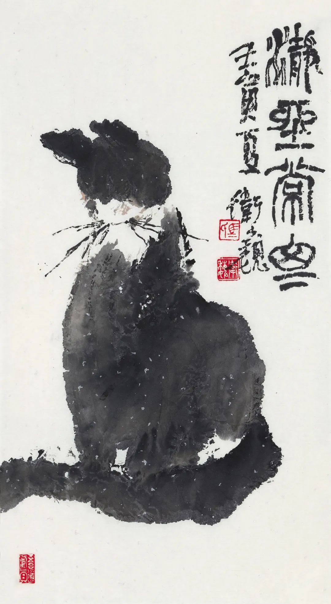 妙得天趣  动静相宜——青年画家马卫巍“玩墨画猫”赏析