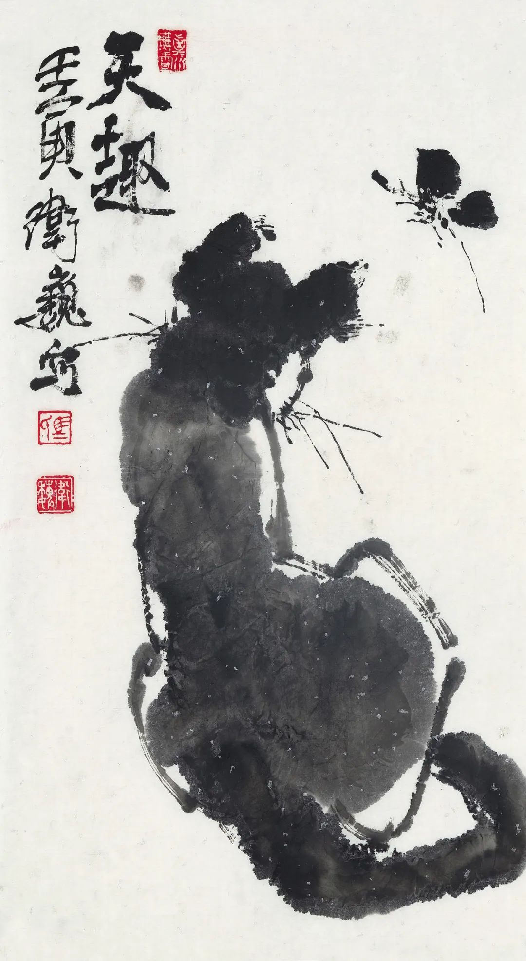 妙得天趣  动静相宜——青年画家马卫巍“玩墨画猫”赏析