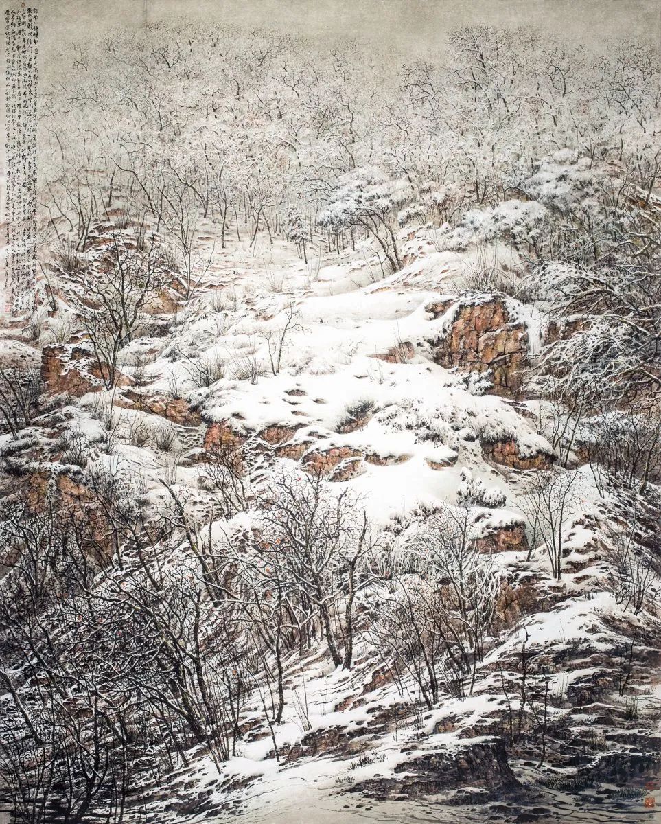 岁月无声 雪落成诗——著名画家范杰当代冰雪山水创作的大胆探索