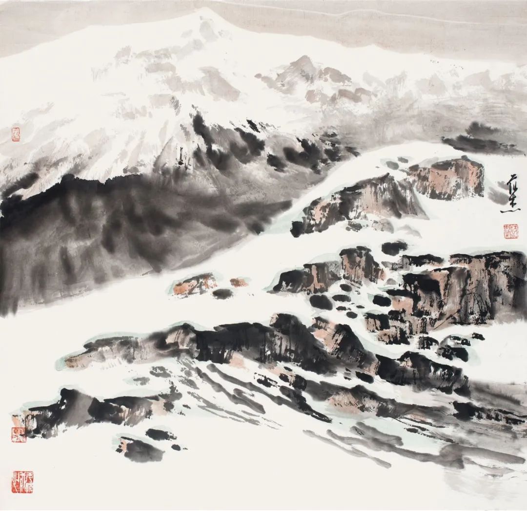 岁月无声 雪落成诗——著名画家范杰当代冰雪山水创作的大胆探索