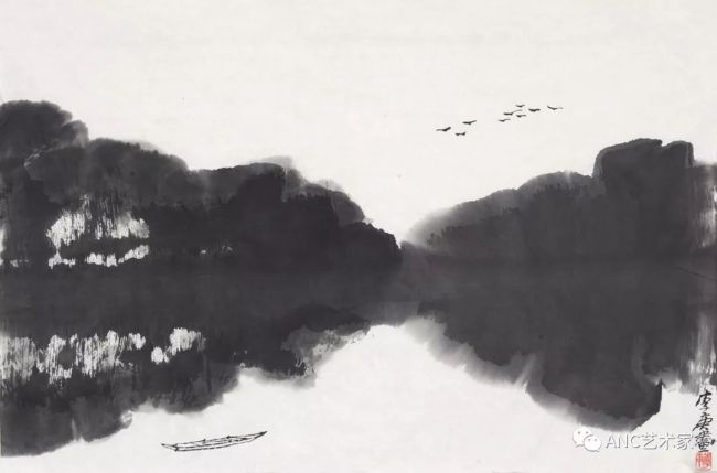 黑云过后月还孤——著名画家李庚“墨戏”刍议