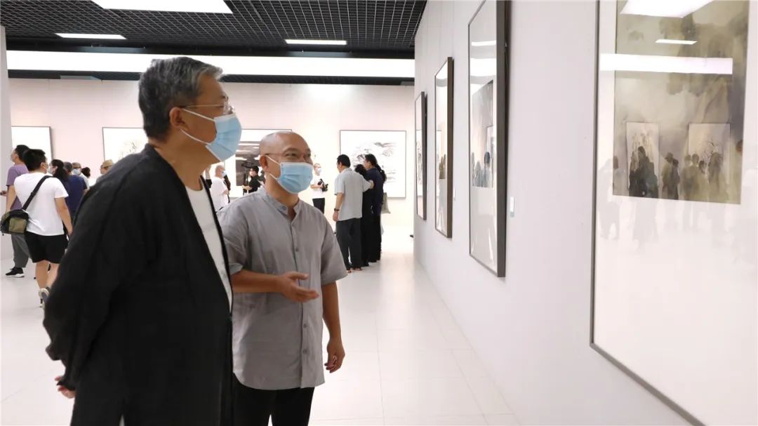 “大道不孤——2022年度中国国家画院中青年艺术家邀请展：郁郁朝花·乔宜男作品展”在京开幕