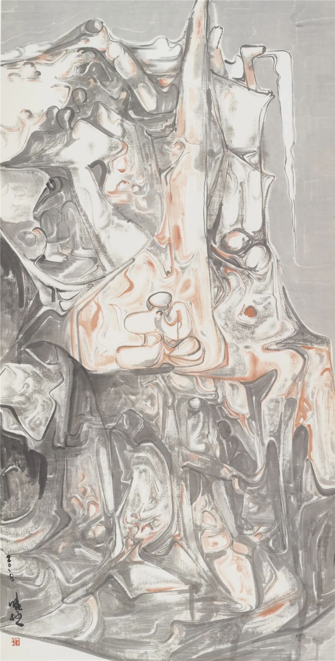 “看似无法，实则有法”——著名画家李晓柱将绘画推向了具有探索性和超前性的精神领域