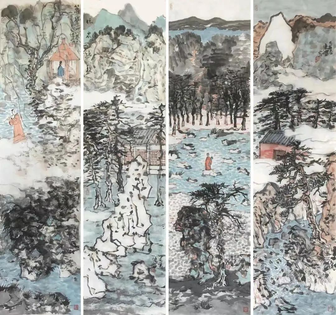 大咖云集，“山水文脉·当代中国山水画大展”在云南美术馆开展