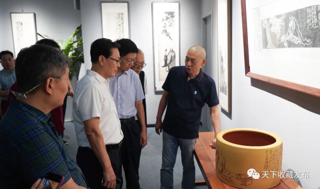 “追根溯源 教学相长——张宜师生书画作品家乡汇报展”在潍坊隆重开幕