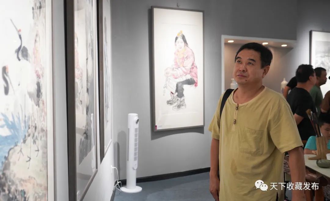 “追根溯源 教学相长——张宜师生书画作品家乡汇报展”在潍坊隆重开幕