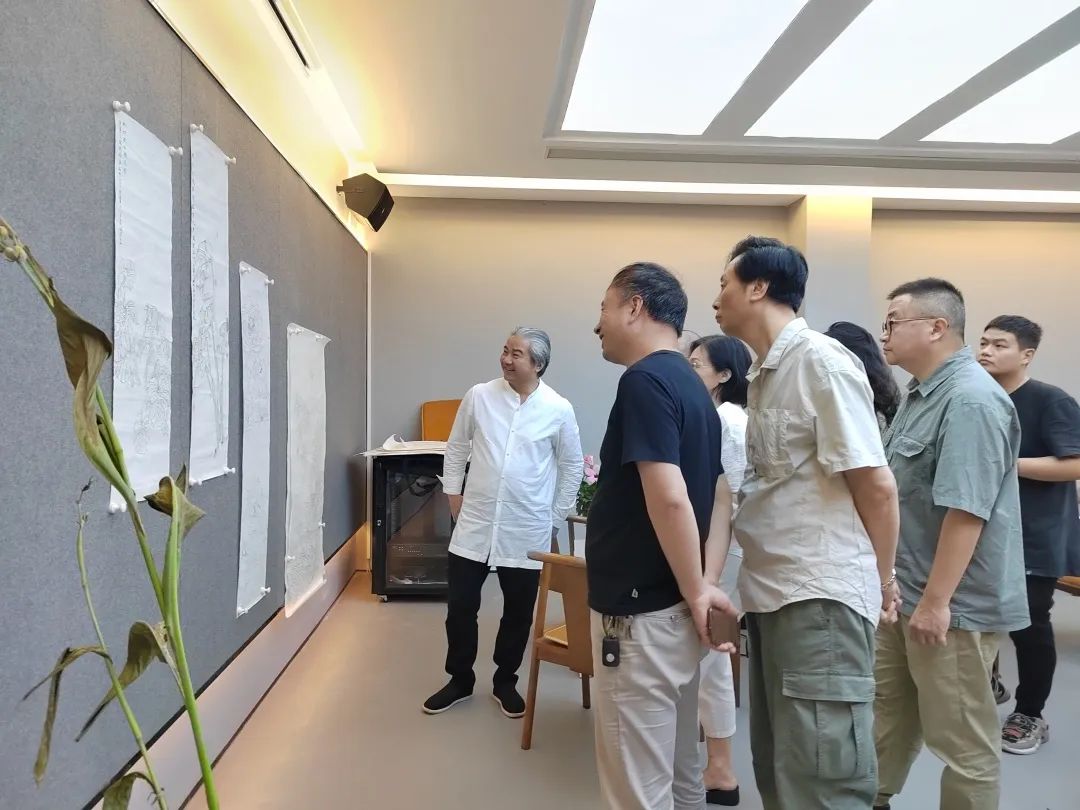 “王来文白描艺术精研班”在福建福清市举行