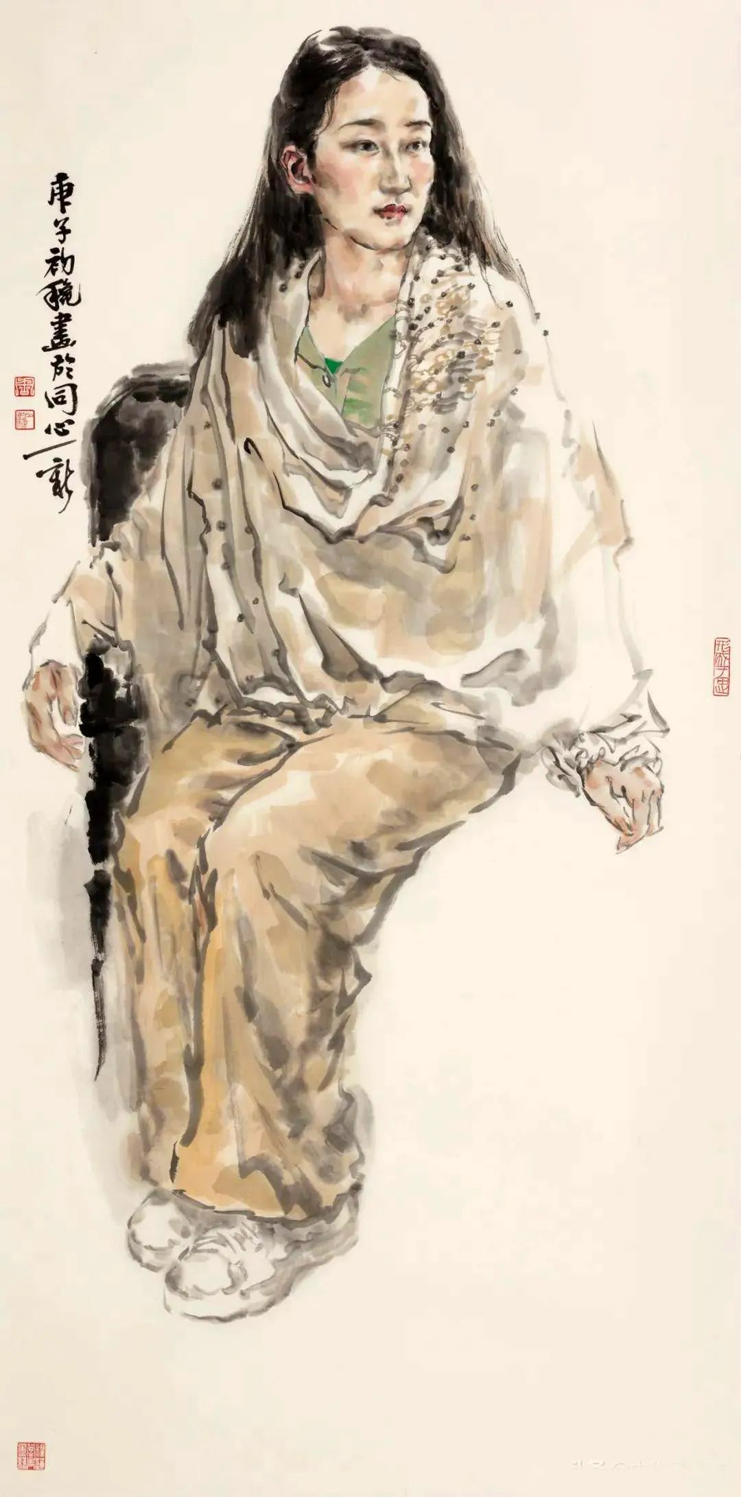 钟爱水墨人物，描绘“中国故事”——著名画家周一新独特的艺术面貌