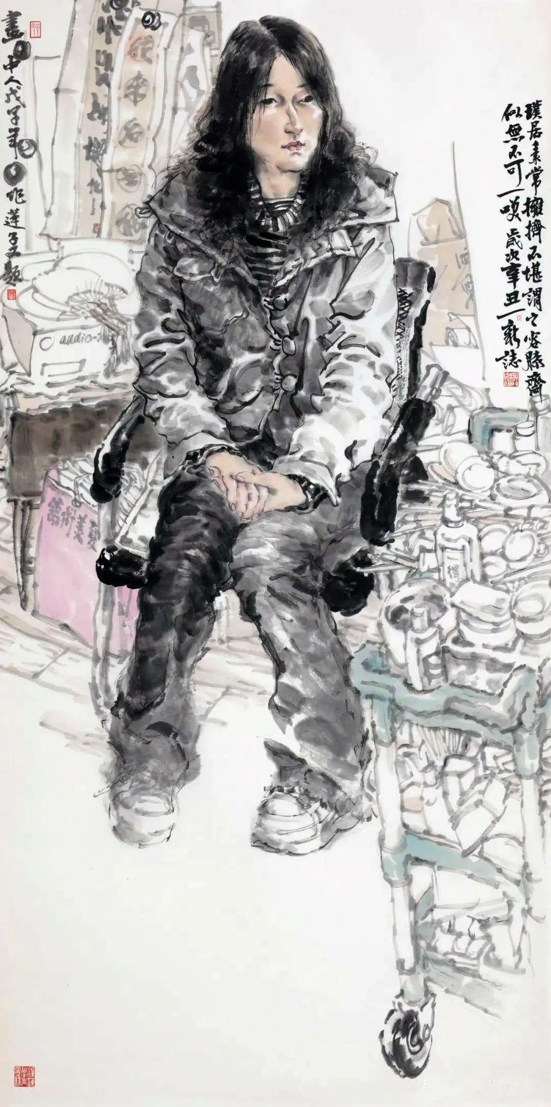 钟爱水墨人物，描绘“中国故事”——著名画家周一新独特的艺术面貌