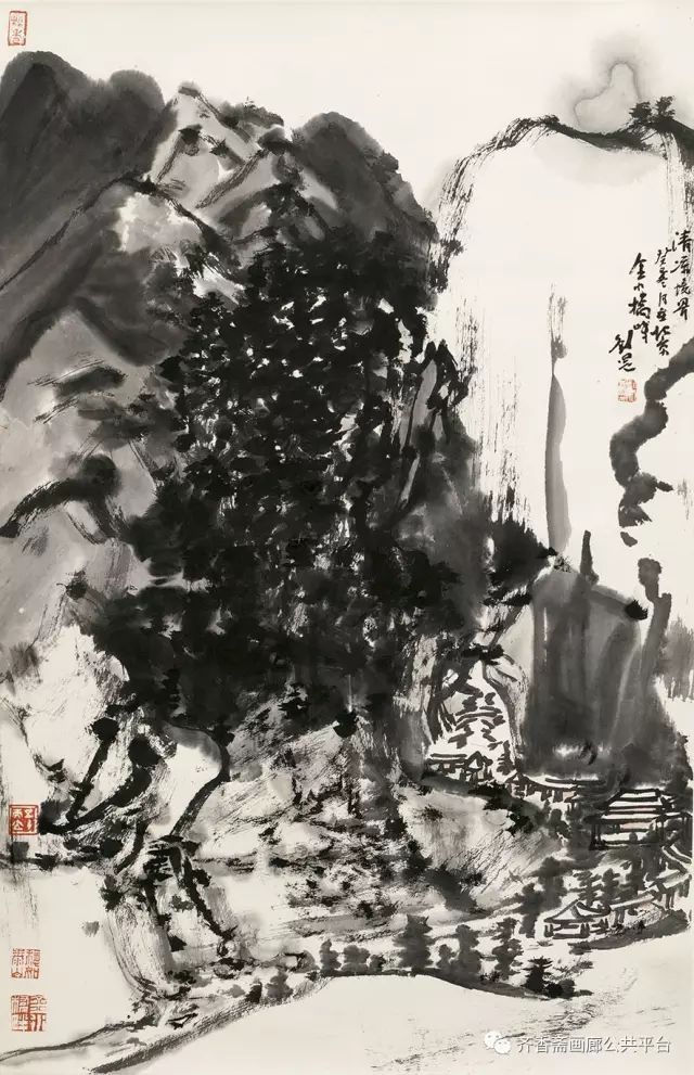 纵横天地间——著名画家刘罡山水画的笔墨心象