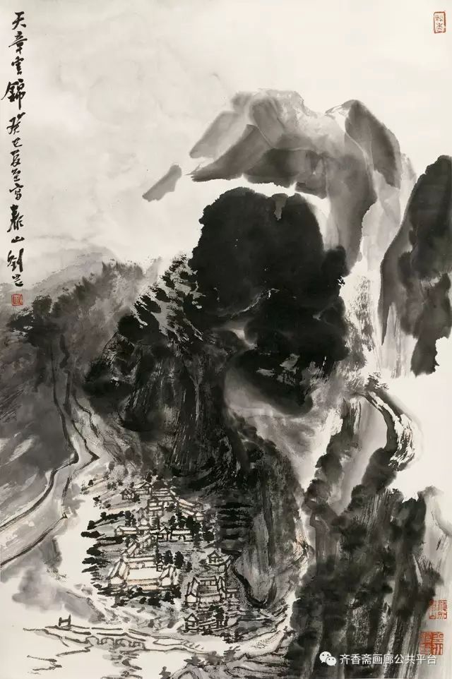 纵横天地间——著名画家刘罡山水画的笔墨心象