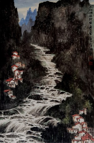 青山不老，绿水常流——著名画家王焕波2022年太行山写生纪行