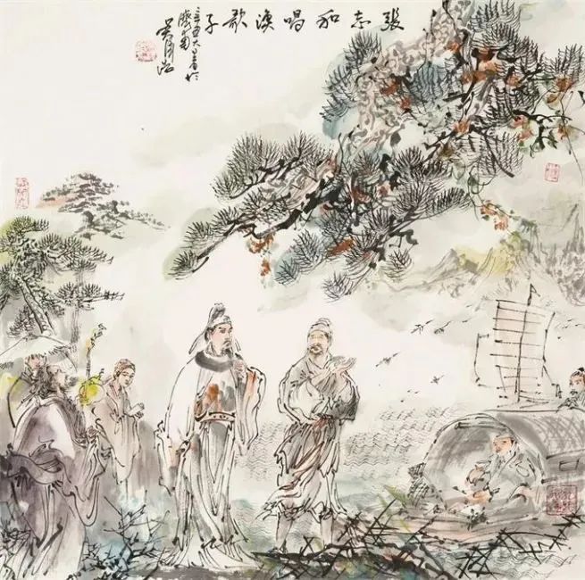 著名画家吴泽浩将亮相“喜迎二十大，翰墨颂盛世——水墨春韵 • 黄河口中国画名家邀请展”