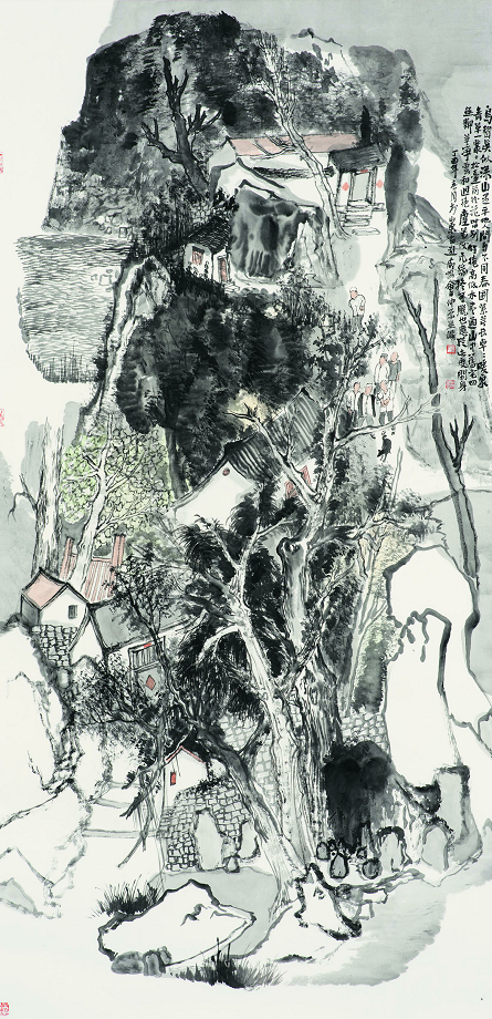 著名画家刘仲原受邀参展“喜迎二十大，翰墨颂盛世——水墨春韵 • 黄河口中国画名家邀请展”