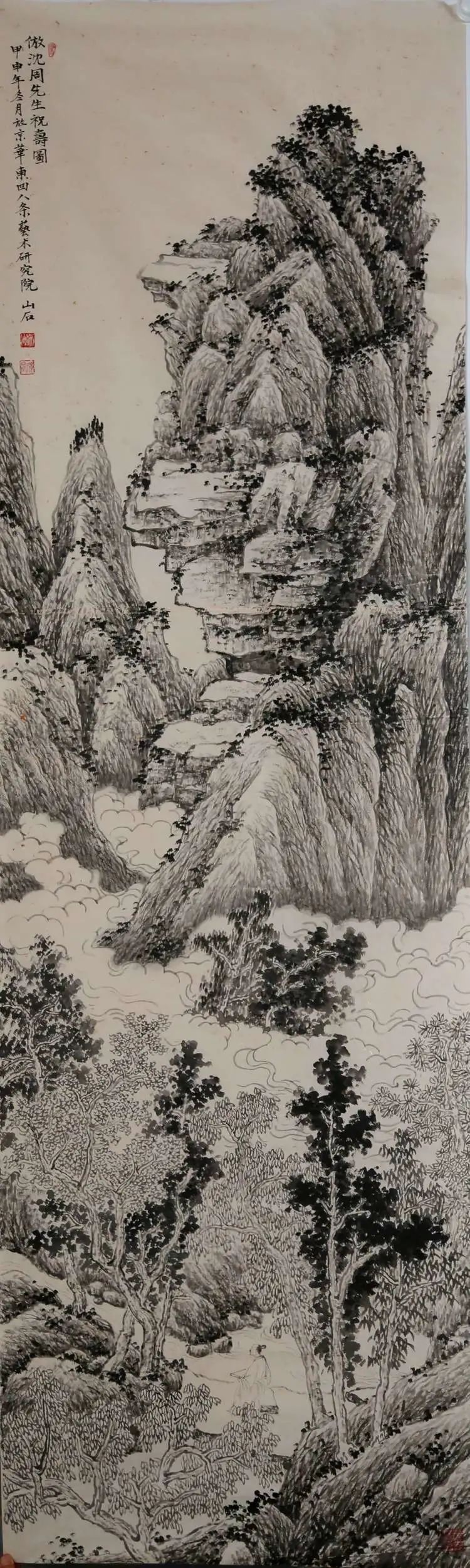 以传统为根基一一著名画家吴山石临古作品欣赏