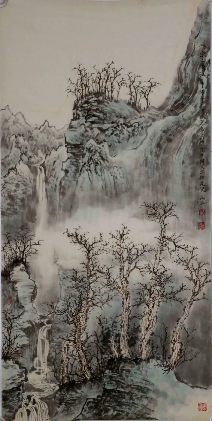 以传统为根基一一著名画家吴山石临古作品欣赏