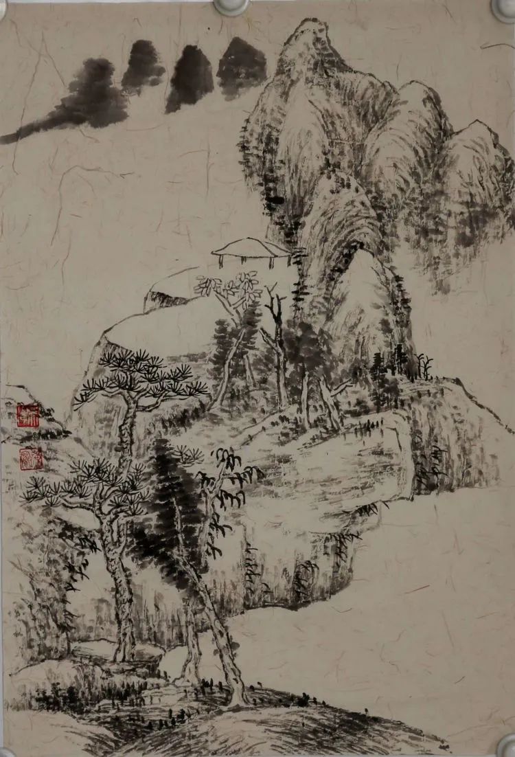 以传统为根基一一著名画家吴山石临古作品欣赏