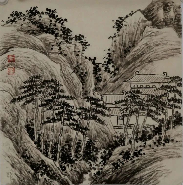 以传统为根基一一著名画家吴山石临古作品欣赏