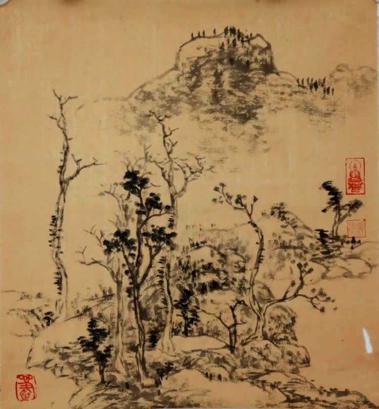 以传统为根基一一著名画家吴山石临古作品欣赏