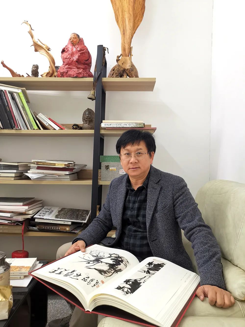 著名画家王可刚应邀参展“水墨之界—中国当代书画名家学术邀请展”，展现独特“水墨实验”