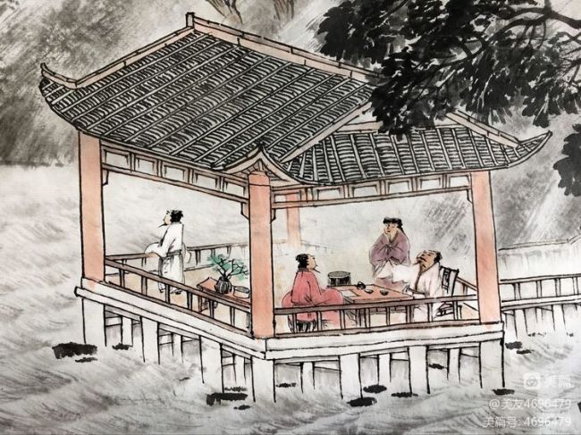 黑云压顶 珠帘悬空——著名画家马骏笔下的“山雨欲来风满楼”