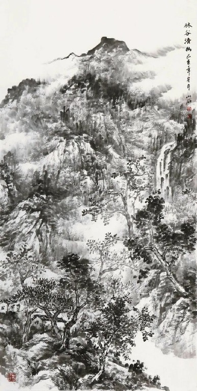 提炼·取舍·经营——著名画家吴山石山水作品欣赏