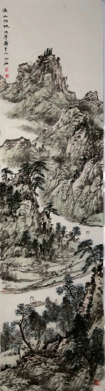 提炼·取舍·经营——著名画家吴山石山水作品欣赏