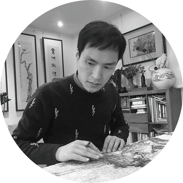 提笔展卷，写尽胸中丘壑——青年画家刘奎山水画里的笔墨情怀